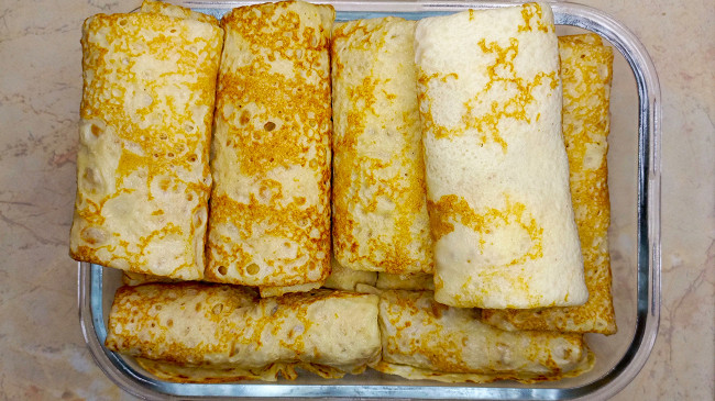 Фото шага рецепта Блины с мясом 187671 шаг 17