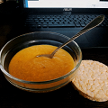 Фотография рецепта Пряный суп-пюре из кукурузы автор Anita Ggdf