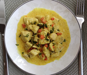 Фотография рецепта Куриное филе с куркумой