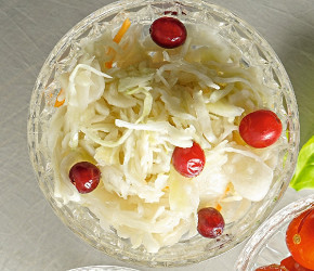 Фотография рецепта Квашеная капуста с луком и морковью