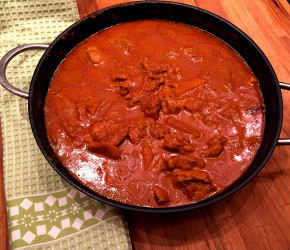 Фотография рецепта Тикка карри с курицей и бататом