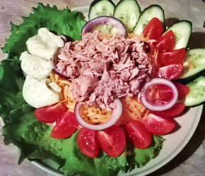 Фотография рецепта Тюна салат с Ко-Пангана