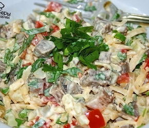 Фотография рецепта Салат «Самый вкусный»