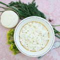 Фотография рецепта Печеный картофель с творогом автор Salatshop