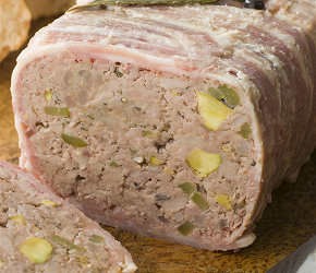 Фотография рецепта Мясной паштет с фисташками