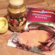 Куриные ножки в сливочном соусе