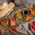 Фотография рецепта Шашлык из курицы по-грузински автор Мамия Джоджуа