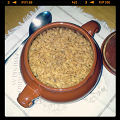 Фотография рецепта Каша перловая с мясом, запеченная в горшочке автор Olga Erbis