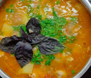 Фотография рецепта Жаркое из курицы с овощами