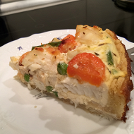 Киш с зубаткой