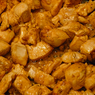 Куриное филе с лимонным соусом