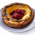 Фотография рецепта Блинчик Dutch Baby с миндальной мукой автор Еда