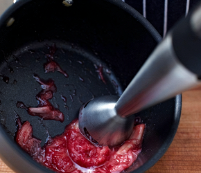 Фотография рецепта Соус из ревеня к утке и мясу