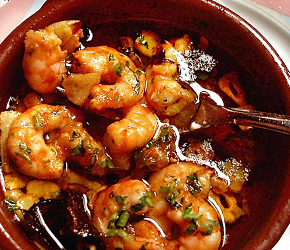 Фотография рецепта Креветки в чесноке (Gambas al ajillo)