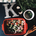 Фотография рецепта Курица, запеченная с брокколи, брюссельской капустой, морковью и пармезаном автор Marianna Kalabin