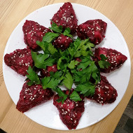 Свекольно-селедочная клубника (Эстонская закуска)