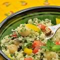 Фотография рецепта Кускус с овощами и курицей автор Стряпуха
