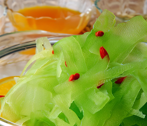 Фотография рецепта Пряная закуска из арбузных корок