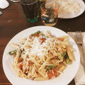 Фотография рецепта Спагетти с лососем и спаржей в сливочном соусе автор ШЕФМАРКЕТ