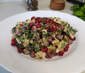 Фотография рецепта Салат с куриной грудкой