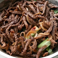Фотография рецепта Огурцы с мясом по-корейски автор Екатерина