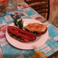 Студенческий бутерброд с куриной грудкой