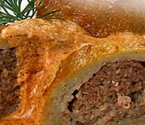 Фотография рецепта Мясные котлеты в картофеле