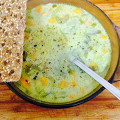 Фотография рецепта Кокосовый суп из лука-порея автор Salatshop