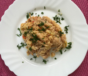 Фотография рецепта Кускус с курицей