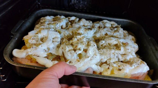 Фото шага рецепта Запеченная курица с ананасом 174628 шаг 12