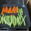 Фотография рецепта Теплый салат с курицей и овощами на гриле автор Евгений Трунов