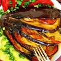 Фотография рецепта Баклажаны, запеченные с индейкой и овощами автор Анжелика Власенко