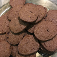 Шоколадно-апельсиновое печенье