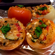 Перцы фаршированные кускусом
