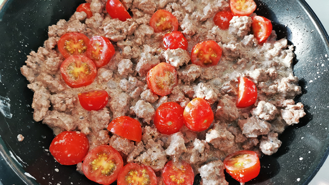 Фото шага рецепта Мясная паста радиатори с томатным соусом 151217 шаг 10