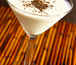 Фотография рецепта Коктейль из джина и ликера Creme de Cacao