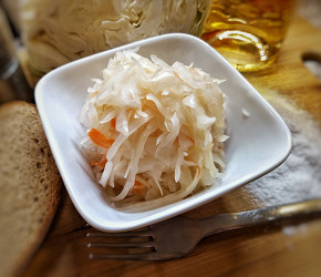 Фотография рецепта Квашеная капуста с морковью