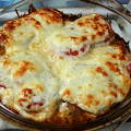 Фотография рецепта Мясо под сырно-майонезной шубой автор Lekusia