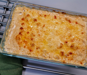 Фотография рецепта Нежная грибная запеканка с курицей
