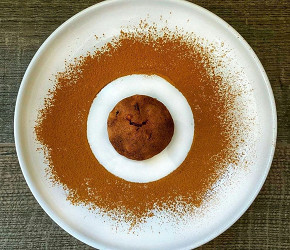 Фотография рецепта Безглютеновый кекс с орехами и финиками