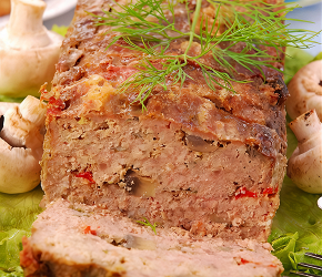 Фотография рецепта Простой мясной хлеб