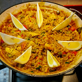 Фотография рецепта Паэлья с курицей автор КУЛИНАРНАДОМНИК