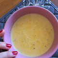 Фотография рецепта Кукурузный суп с мясом краба автор Olga Fedoseeva