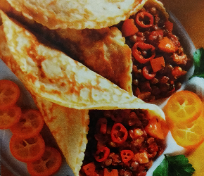 Фотография рецепта Кукурузные лепешки с чечевицей