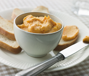 Фотография рецепта Гренки с сырным соусом по-английски (Welsh rarebit)