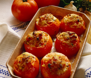 Фотография рецепта Фаршированные томаты (Tomatoes Stuffed A La Nicoise)