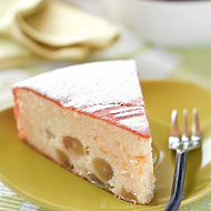 Немецкий творожный пирог с изюмом