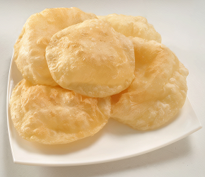Фотография рецепта Индийский хлеб (Poori)