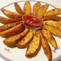 Фотография рецепта Быстрый картофель по-деревенски с кожурой автор ИРИНА ГЛУХОВА