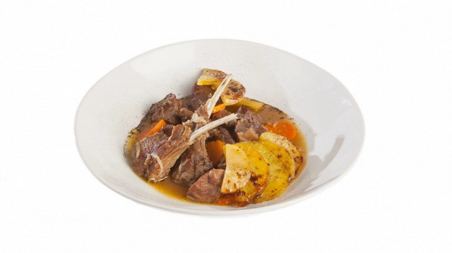 Фото шага рецепта Мясное рагу с овощами «Ланкаширский горшок» 93263 шаг 10